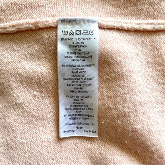 French Connection Blush Pink Sweater - Picture 7 of 8